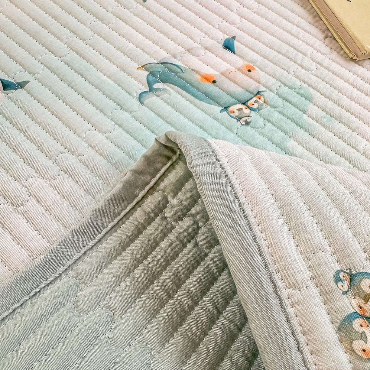 91家纺网 家纺一手货源 找家纺 恒尚居 2025新款全棉双层纱学生床垫纯棉床盖床褥垫软床垫床护垫-四季款-系列一 【精灵宝贝】纯棉-双层纱