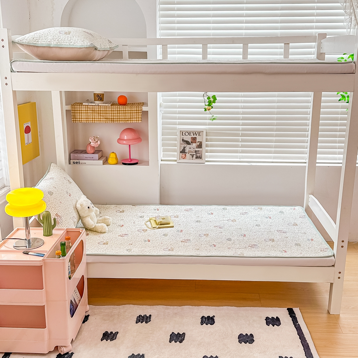 91家纺网 家纺一手货源 找家纺 恒尚居 2025新款全棉双层纱学生床垫纯棉床盖床褥垫软床垫床护垫-四季款-系列一 【快乐伙伴】纯棉-双层纱