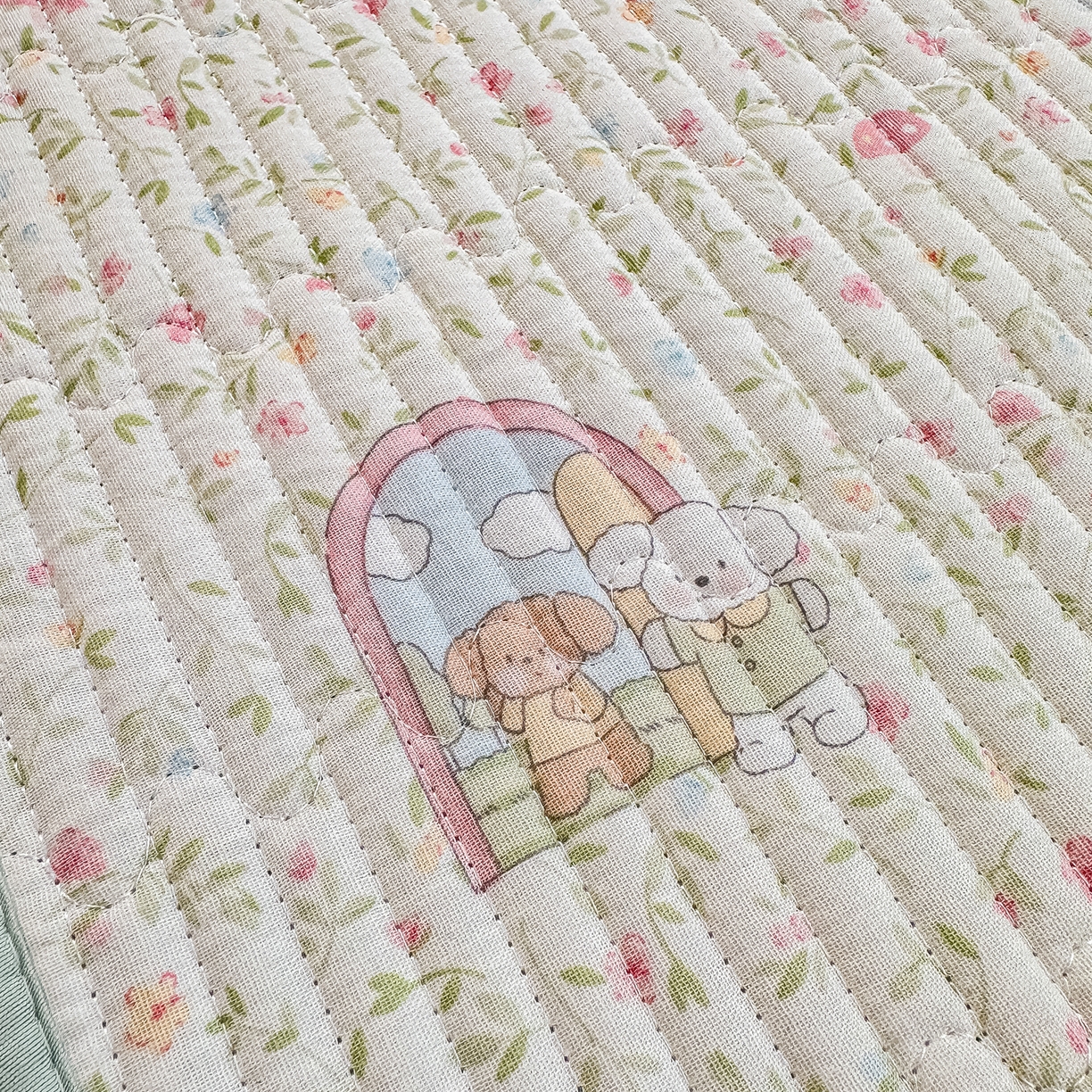 91家纺网 家纺一手货源 找家纺 恒尚居 2025新款全棉双层纱学生床垫纯棉床盖床褥垫软床垫床护垫-四季款-系列一 【快乐伙伴】纯棉-双层纱