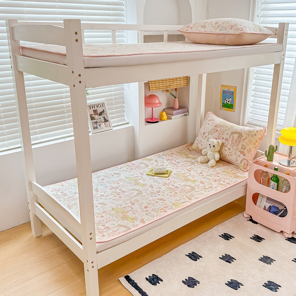 91家纺网 家纺一手货源 找家纺 恒尚居 2025新款全棉双层纱学生床垫纯棉床盖床褥垫软床垫床护垫-四季款-系列一 【秘境庄园】纯棉-双层纱