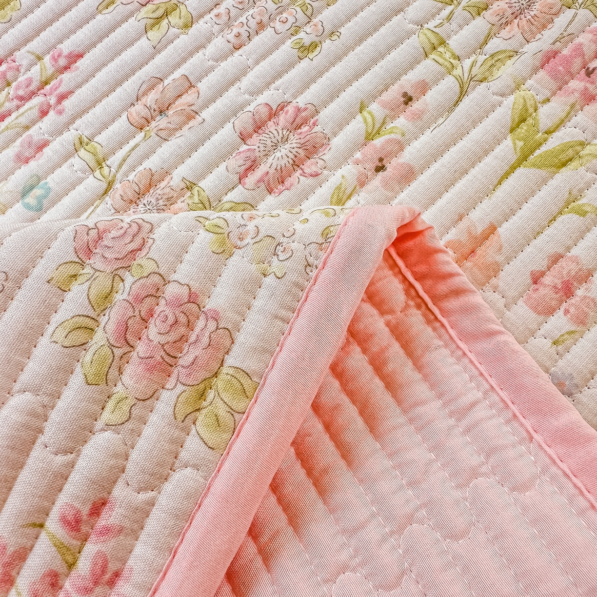 91家纺网 家纺一手货源 找家纺 恒尚居 2025新款全棉双层纱学生床垫纯棉床盖床褥垫软床垫床护垫-四季款-系列一 【秘境庄园】纯棉-双层纱