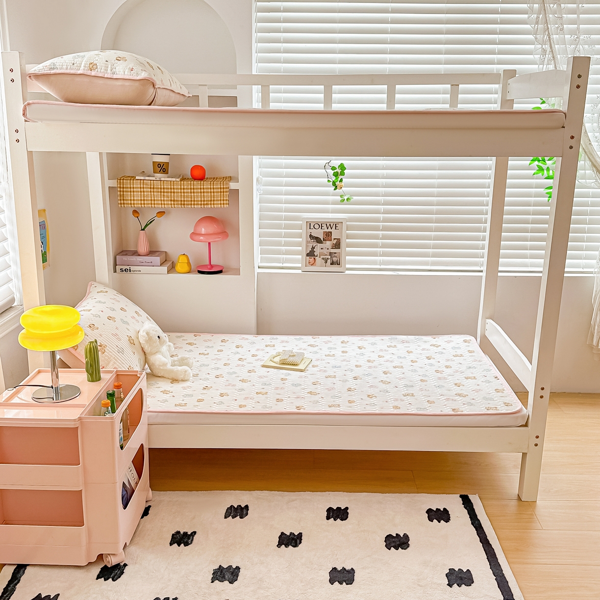 91家纺网 家纺一手货源 找家纺 恒尚居 2025新款全棉双层纱学生床垫纯棉床盖床褥垫软床垫床护垫-四季款-系列一 【泡芙家族】纯棉-双层纱