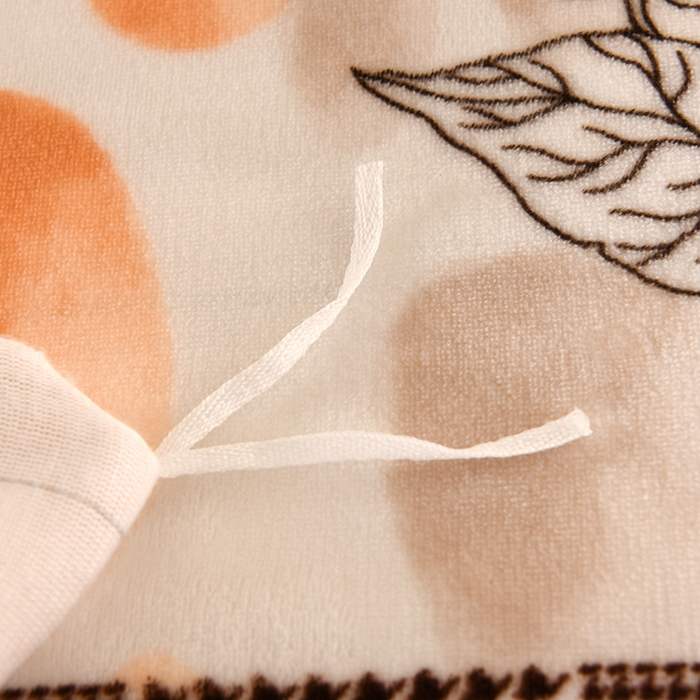 91家纺网 家纺一手货源 找家纺 望淮 2025新款230g印花金貂绒牛奶绒四件套 雨花石