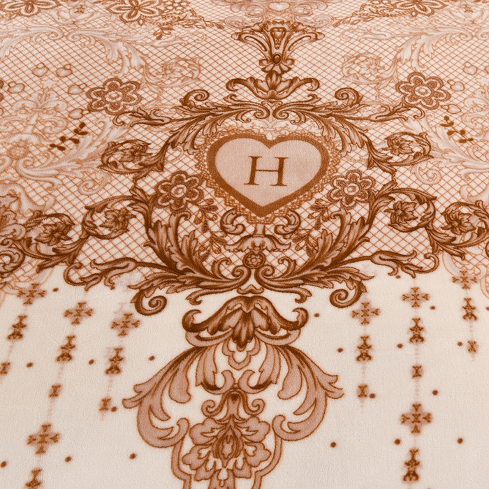 91家纺网 家纺一手货源 找家纺 望淮 2025新款230g印花金貂绒牛奶绒四件套 香格里拉