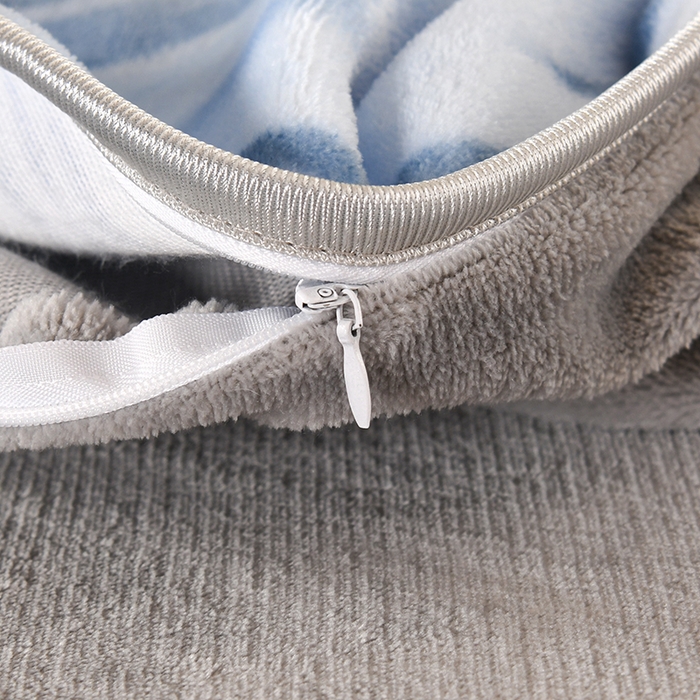 91家纺网 家纺一手货源 找家纺 望淮 2025新款230g印花金貂绒牛奶绒四件套 水墨江南