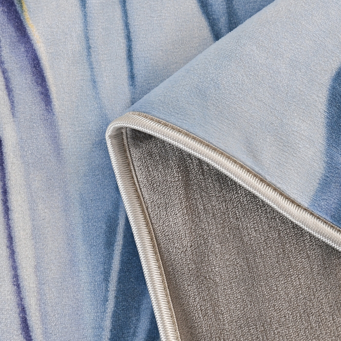 91家纺网 家纺一手货源 找家纺 望淮 2025新款230g印花金貂绒牛奶绒四件套 水墨江南