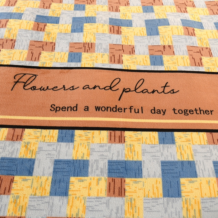 91家纺网 家纺一手货源 找家纺 望淮 2025新款230g印花金貂绒牛奶绒四件套 热恋