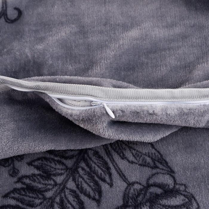 91家纺网 家纺一手货源 找家纺 慕婷家纺 2025新款牛奶绒印花四件套 水墨江南