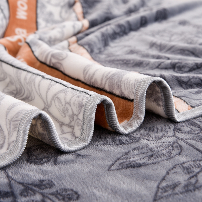 91家纺网 家纺一手货源 找家纺 慕婷家纺 2025新款牛奶绒印花四件套 水墨江南