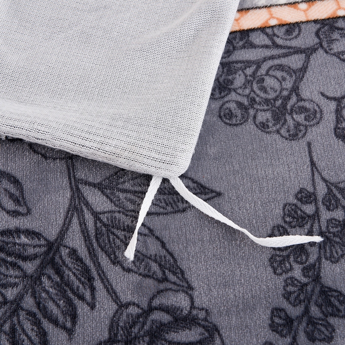 91家纺网 家纺一手货源 找家纺 慕婷家纺 2025新款牛奶绒印花四件套 水墨江南