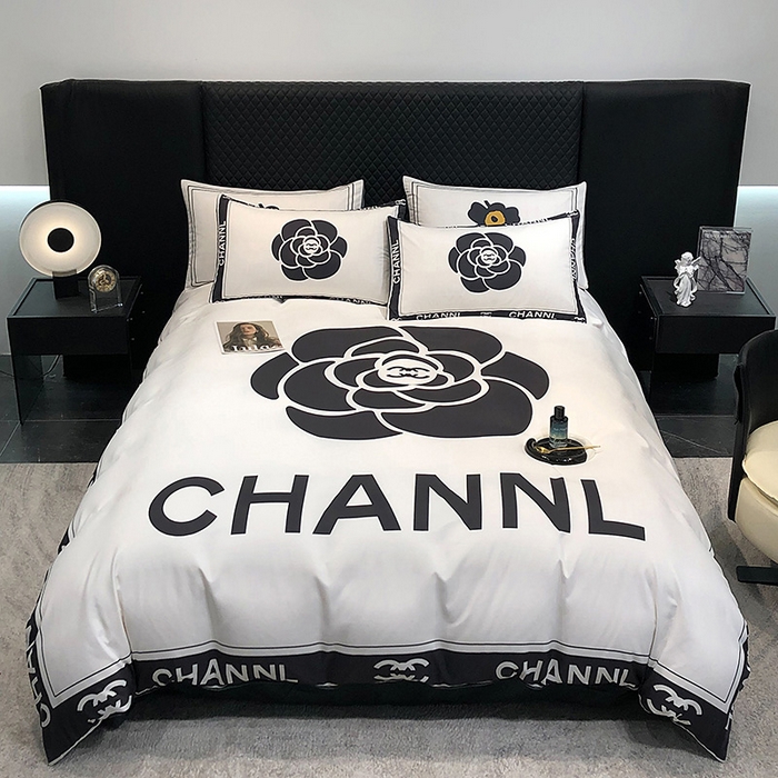 91家纺网 家纺一手货源 找家纺 （总）奥汀洛家纺 2025新款轻奢潮牌数码大版亲肤棉磨毛四件套