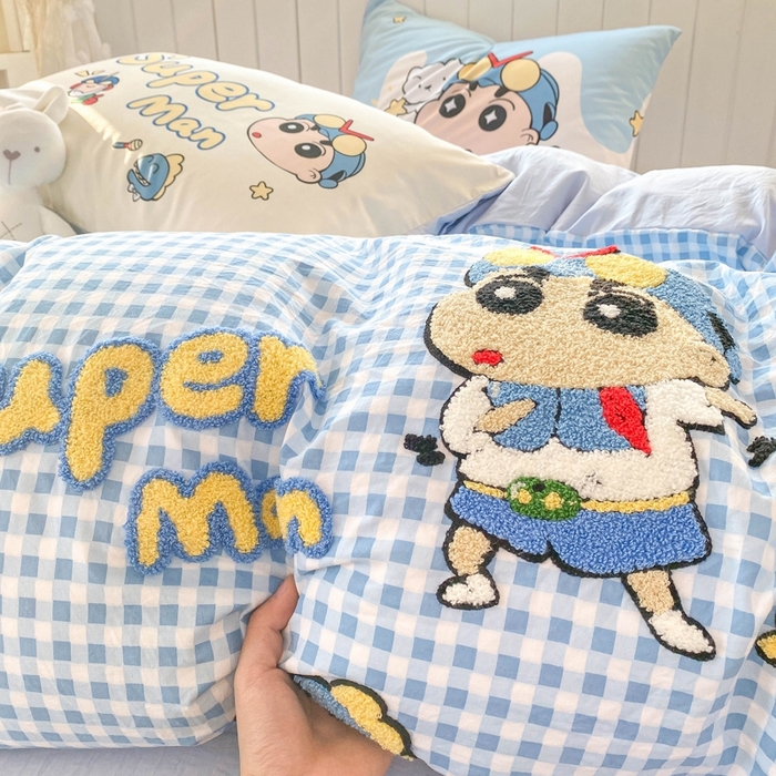 91家纺网 家纺一手货源 找家纺 （总）艾特你 2025新款高克重云朵棉大版毛巾绣四件套三件套