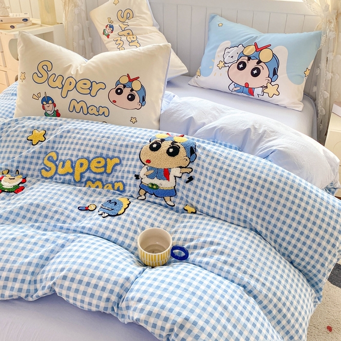 91家纺网 家纺一手货源 找家纺 （总）艾特你 2025新款高克重云朵棉大版毛巾绣四件套三件套