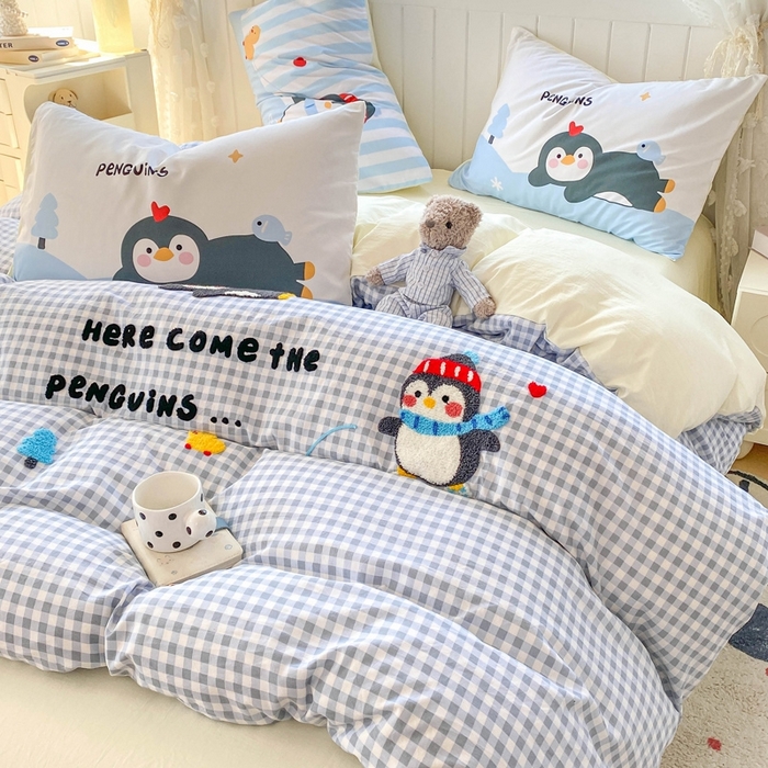 91家纺网 家纺一手货源 找家纺 （总）艾特你 2025新款高克重云朵棉大版毛巾绣四件套三件套