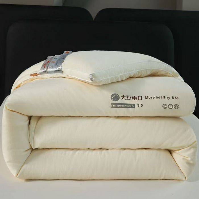 91家纺网 家纺一手货源 找家纺 （总）蓝雀翎 2025新款针织棉华夫格大豆被子母被被子被芯（添加微信要买家秀）