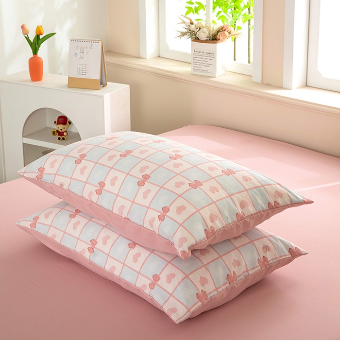 91家纺网 家纺一手货源 找家纺 （总）亦帆枕芯 2025新款水洗棉四件套