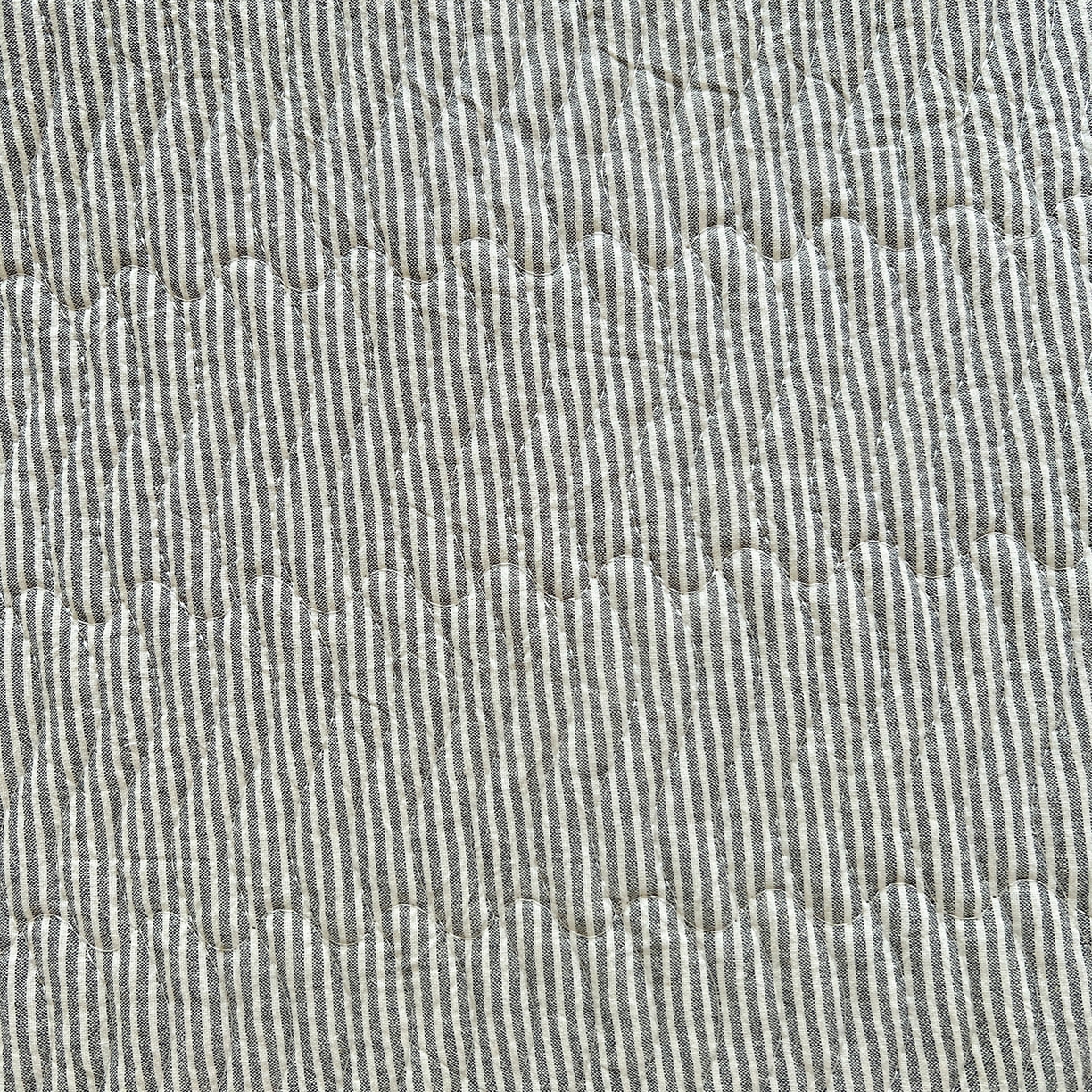 91家纺网 家纺一手货源 找家纺 乐野家居 2025热款学生床全棉色织水洗棉夹棉多功能床垫-床盖 流年深灰