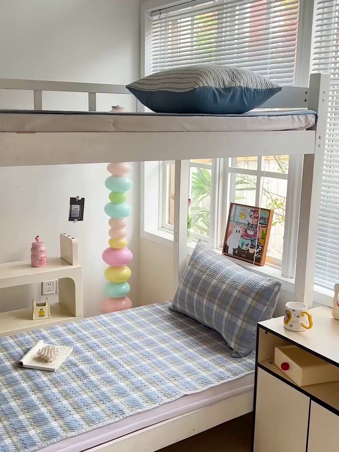 91家纺网 家纺一手货源 找家纺 乐野家居 2025热款学生床全棉色织水洗棉夹棉多功能床垫-床盖 简兮兰