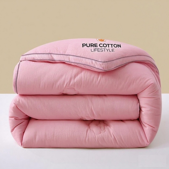 91家纺网 家纺一手货源 找家纺 （总）VIP被业 2025新款新疆棉里外水洗棉全棉冬被被子被芯