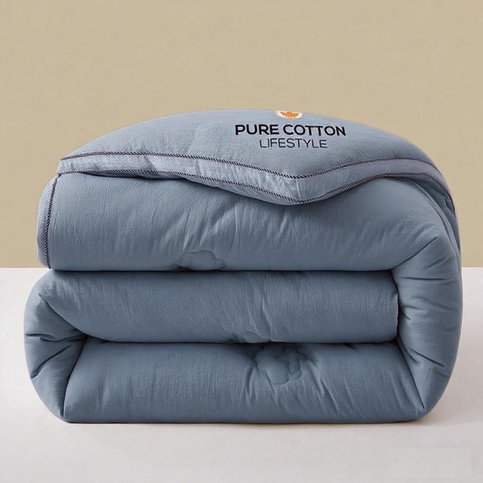 91家纺网 家纺一手货源 找家纺 （总）VIP被业 2025新款新疆棉里外水洗棉全棉冬被被子被芯