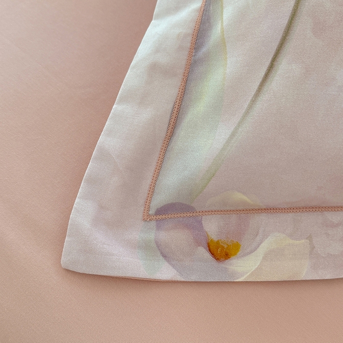 91家纺网 家纺一手货源 找家纺 （总）巧玲珑 2025新款100%数码印花生态AB版四件套