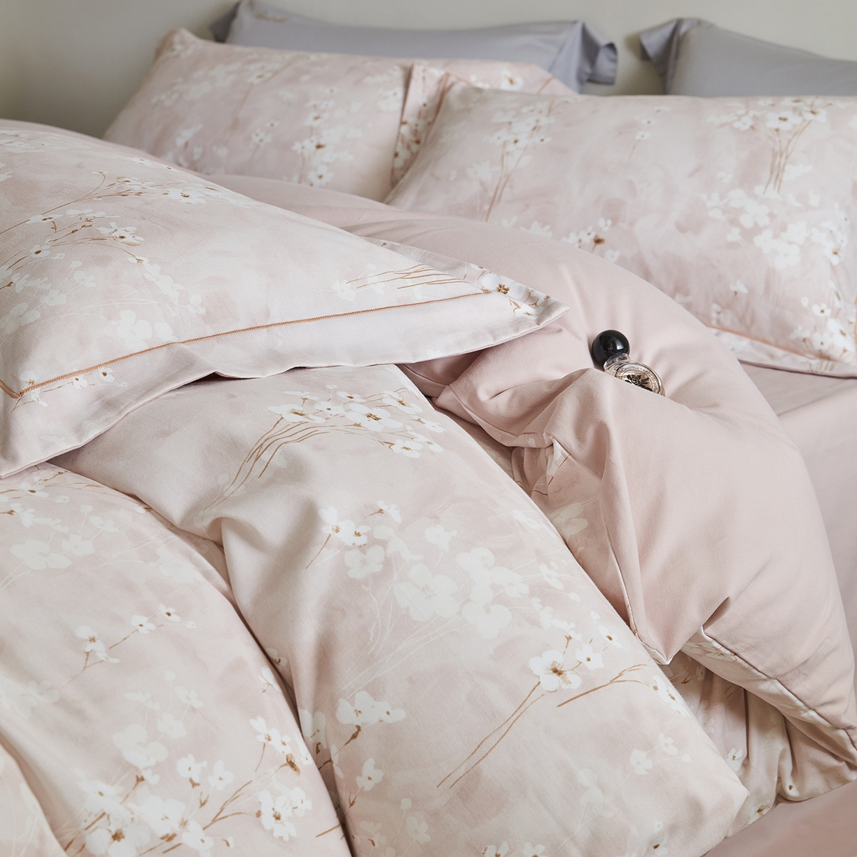 91家纺网 家纺一手货源 找家纺 （总）XIWEN-希文家纺 2025秋冬新款全棉纯棉生态磨毛印花四件套