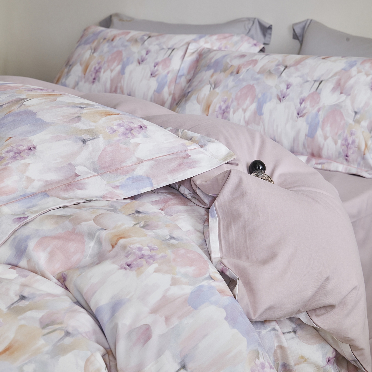 91家纺网 家纺一手货源 找家纺 （总）XIWEN-希文家纺 2025秋冬新款全棉纯棉生态磨毛印花四件套