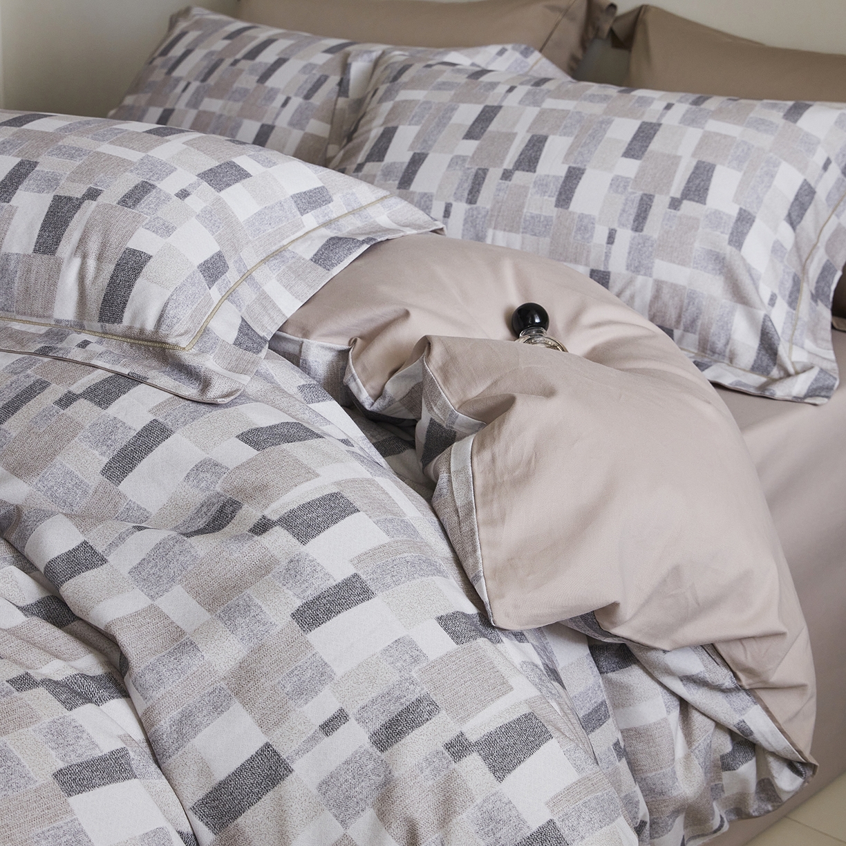 91家纺网 家纺一手货源 找家纺 （总）XIWEN-希文家纺 2025秋冬新款全棉纯棉生态磨毛印花四件套