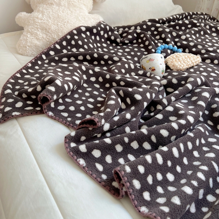 91家纺网 家纺一手货源 找家纺 （总）萝莉家纺 2025新款四季多功能双面宝宝绒暖肤毯米粒绒毛毯