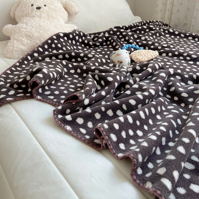 91家纺网 家纺一手货源 找家纺 （总）萝莉家纺 2025新款四季多功能双面宝宝绒暖肤毯米粒绒毛毯