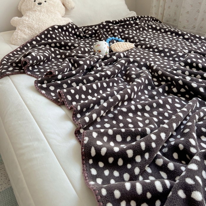 91家纺网 家纺一手货源 找家纺 （总）萝莉家纺 2025新款四季多功能双面宝宝绒暖肤毯米粒绒毛毯
