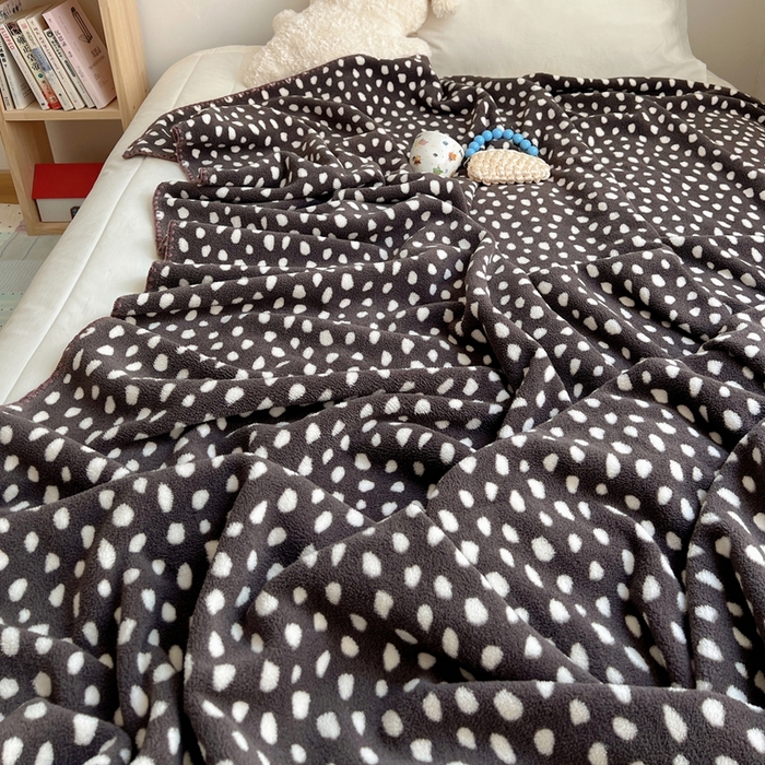 91家纺网 家纺一手货源 找家纺 （总）萝莉家纺 2025新款四季多功能双面宝宝绒暖肤毯米粒绒毛毯