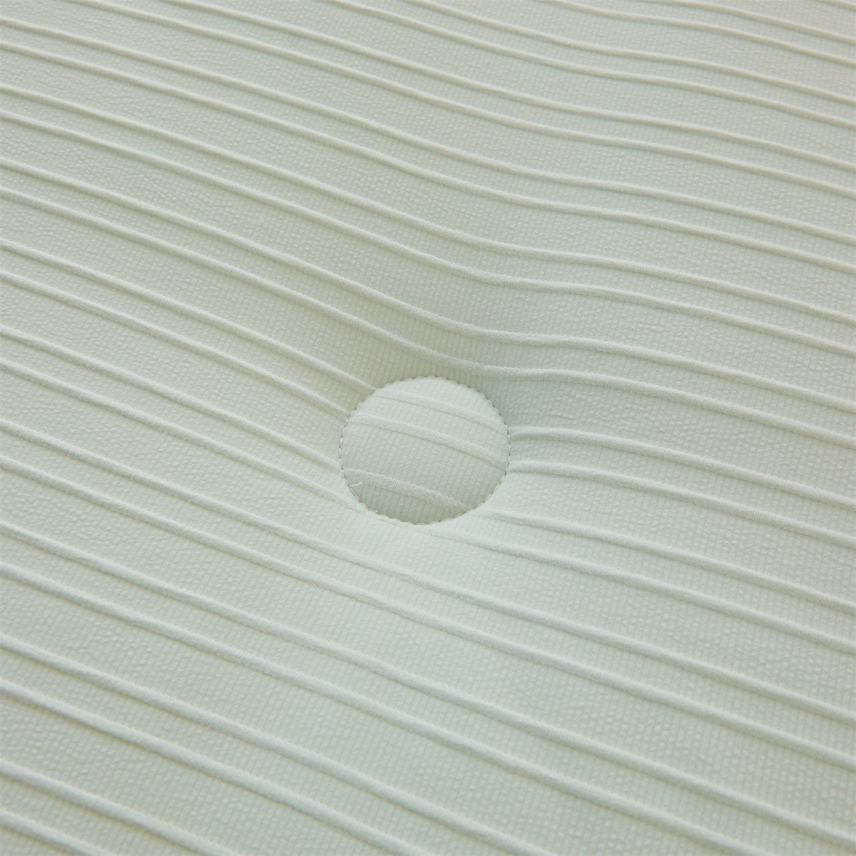 91家纺网 家纺一手货源 找家纺 易博家纺 2025新款无印风良品类提花竖条泡泡纱被冬被被芯春秋被空调被 果绿