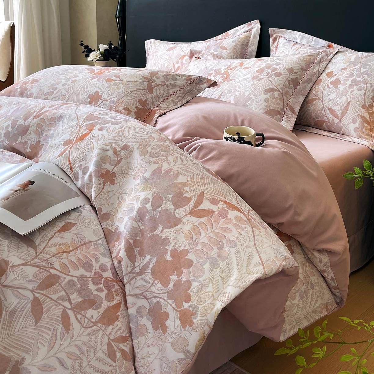 91家纺网 家纺一手货源 找家纺 （总）宜家坊 2025新款升级疆大白全棉加厚生态磨毛四件套