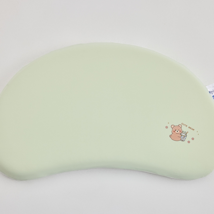 91家纺网 家纺一手货源 找家纺 唯爱品 2026新款儿童-月牙硅胶枕枕头枕芯 粉色