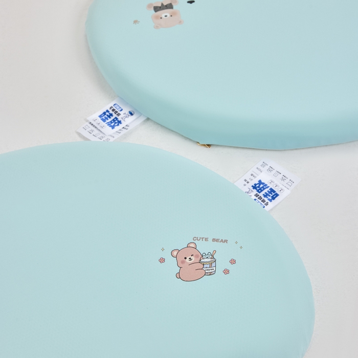 91家纺网 家纺一手货源 找家纺 唯爱品 2026新款儿童-月牙硅胶枕枕头枕芯 粉色