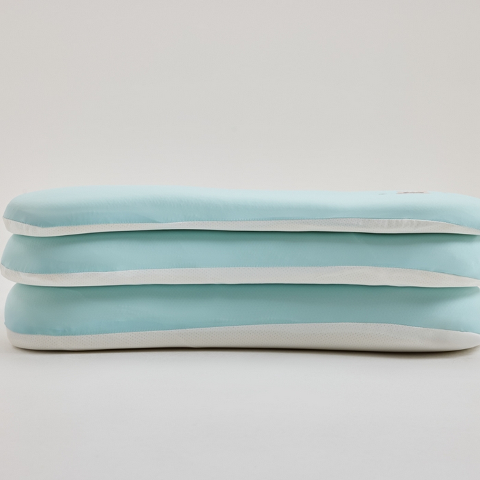 91家纺网 家纺一手货源 找家纺 唯爱品 2026新款儿童-月牙硅胶枕枕头枕芯 粉色