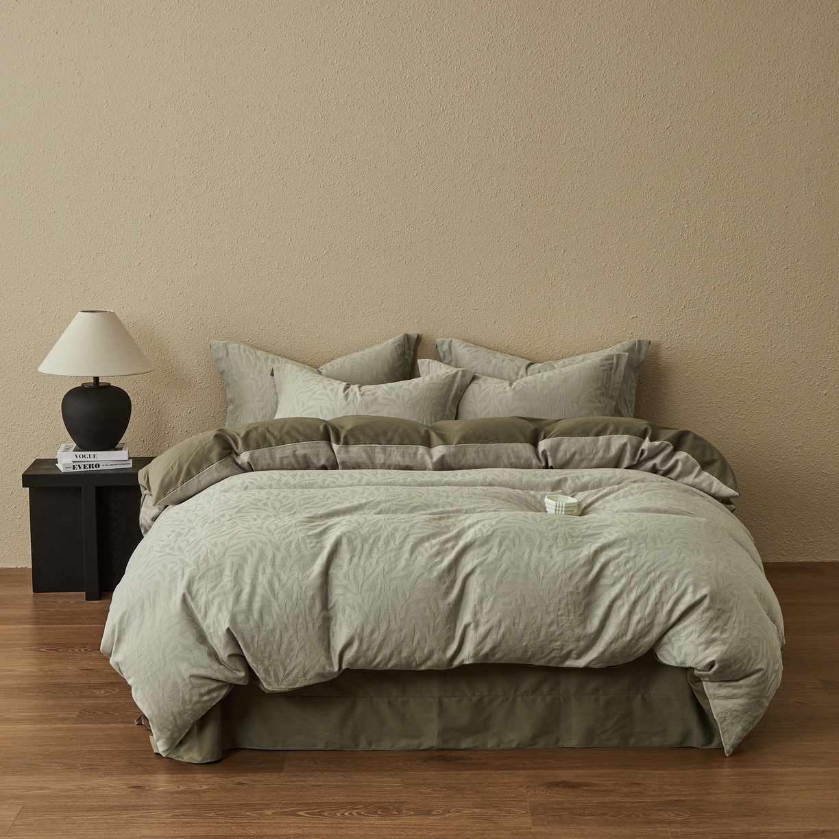 91家纺网 家纺一手货源 找家纺 （总）顾家家居 2025新款全棉厚织提花四件套