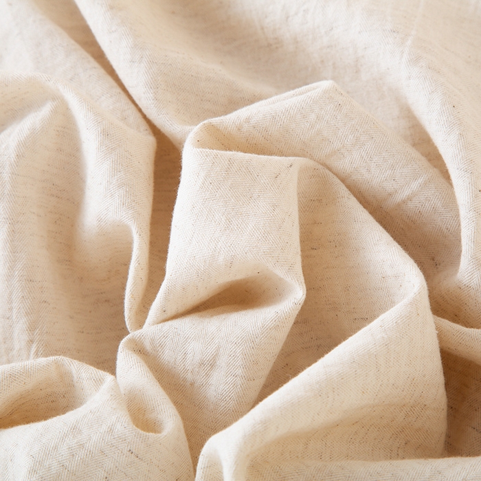 91家纺网 家纺一手货源 找家纺 （总）洛兰沙家居馆【只代发】【只代发】 2025新国风简约纯色重工绣花棉麻睡衣长袖春秋薄款女士家居服套装可外穿