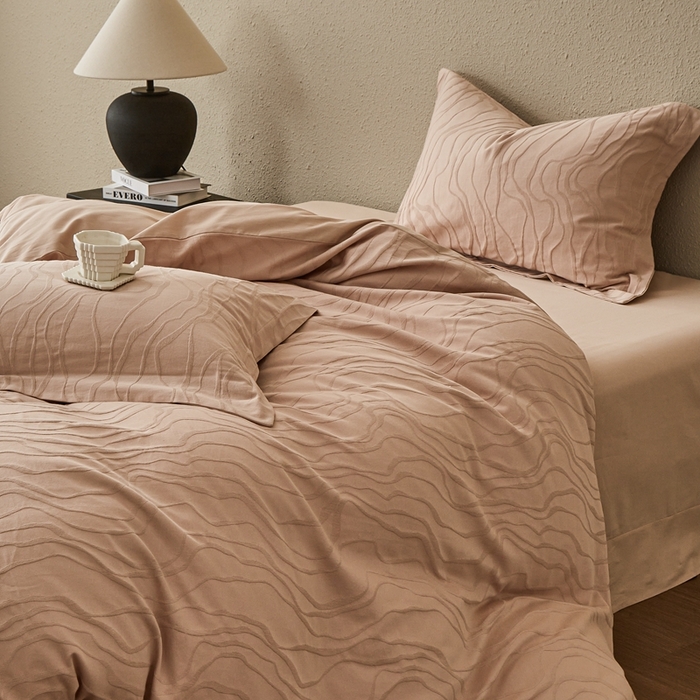 91家纺网 家纺一手货源 找家纺 （总）顾家家居 2025新款全棉厚织提花四件套