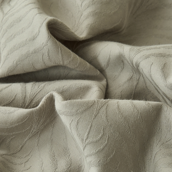 91家纺网 家纺一手货源 找家纺 顾家家居 2025新款全棉厚织提花四件套 珀斯--茶褐