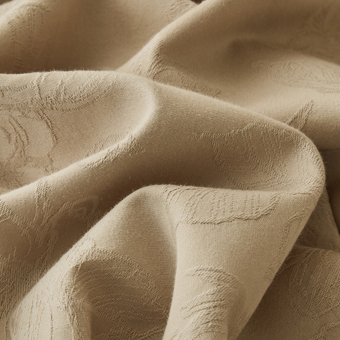 91家纺网 家纺一手货源 找家纺 顾家家居 2025新款全棉厚织提花四件套 月岛--暖玉