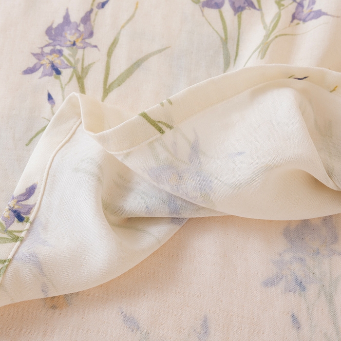 91家纺网 家纺一手货源 找家纺 （总）【只代发】2025新款新中式竹棉睡衣女春夏薄款竹纤维九分袖家居服套装夏季国风可外穿