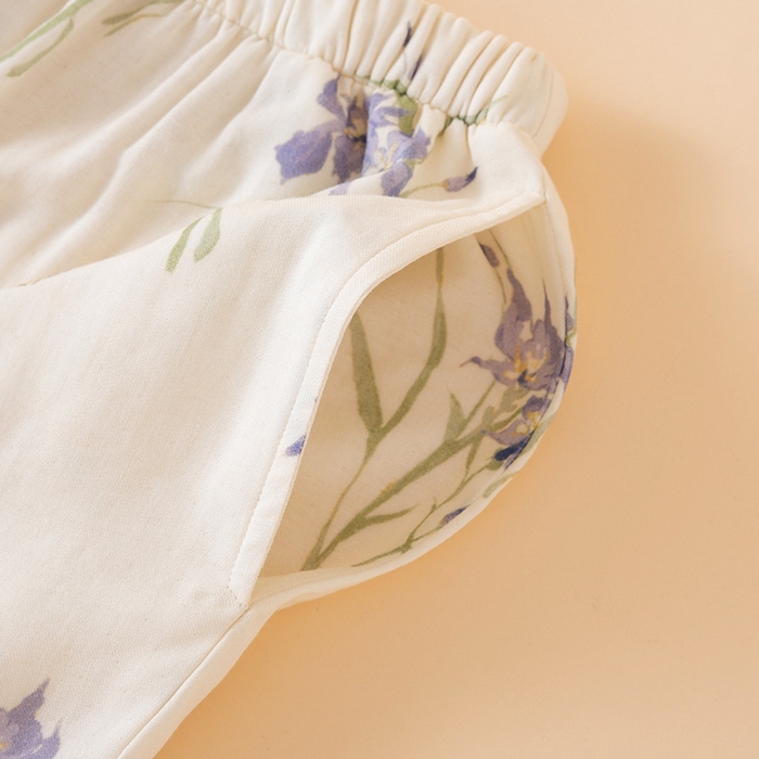 91家纺网 家纺一手货源 找家纺 （总）【只代发】2025新款新中式竹棉睡衣女春夏薄款竹纤维九分袖家居服套装夏季国风可外穿