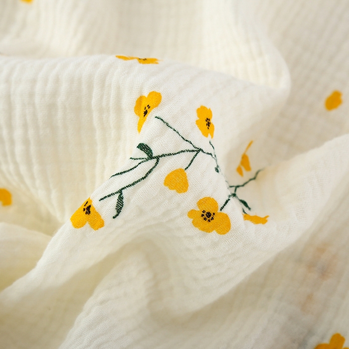 91家纺网 家纺一手货源 找家纺 （总）洛兰沙家居馆【只代发】【只代发】2025新款日系简约纯棉双层纱布女士睡衣春秋夏季薄款长袖长裤可外穿家居服