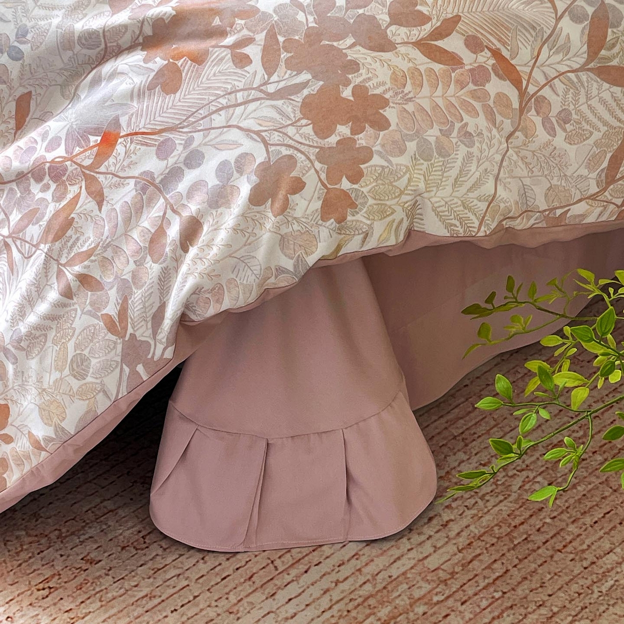 91家纺网 家纺一手货源 找家纺 宜家坊 2025新款升级疆大白全棉加厚生态磨毛四件套 恬觅