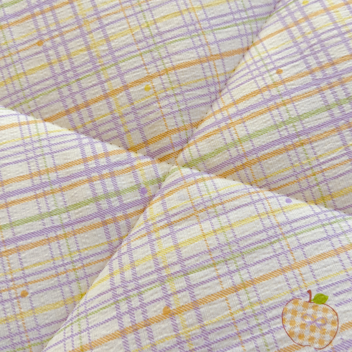 91家纺网 家纺一手货源 找家纺 弗苓家纺 2025新款A类云感有氧双层纱冬被被子被芯 苹果栖时