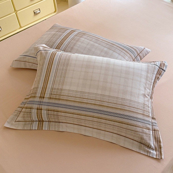 91家纺网 家纺一手货源 找家纺 巧玲珑 2025新款100%数码印花生态AB版四件套 洛基