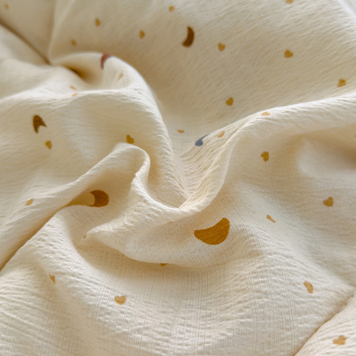 91家纺网 家纺一手货源 找家纺 弗苓家纺 2025新款A类云感有氧双层纱冬被被子被芯 枕梦星月