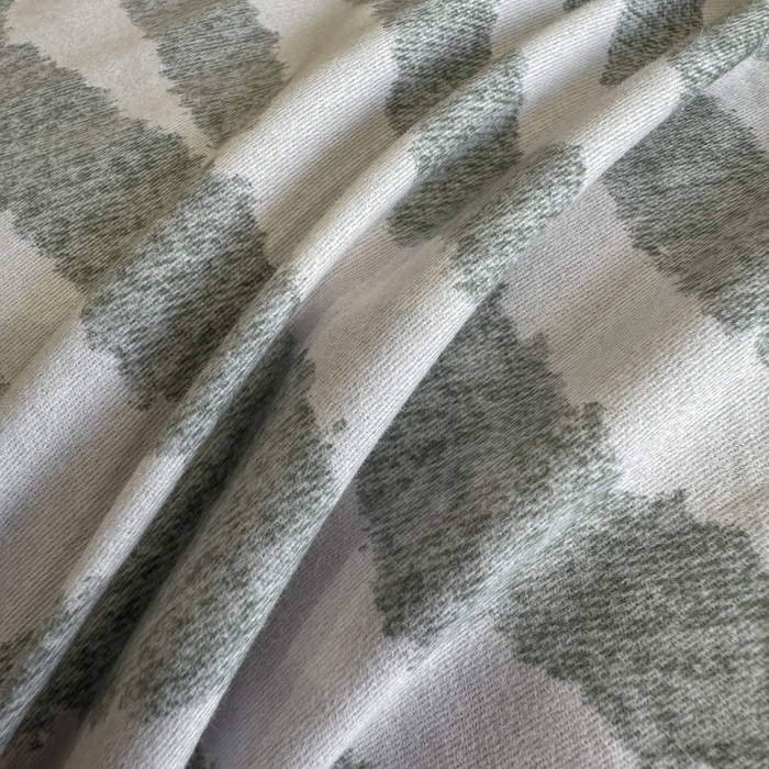 91家纺网 家纺一手货源 找家纺 宜家坊 2025新款全棉轻奢加厚磨毛纽扣款四件套 马德里-绿